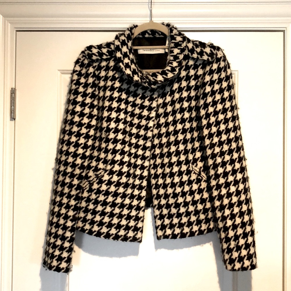 Laundry Houndstooth Jacket
